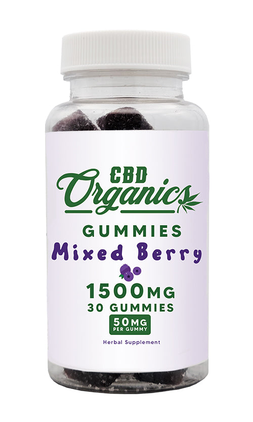Vegan CBD Gummies 1500mg - CBD Organics